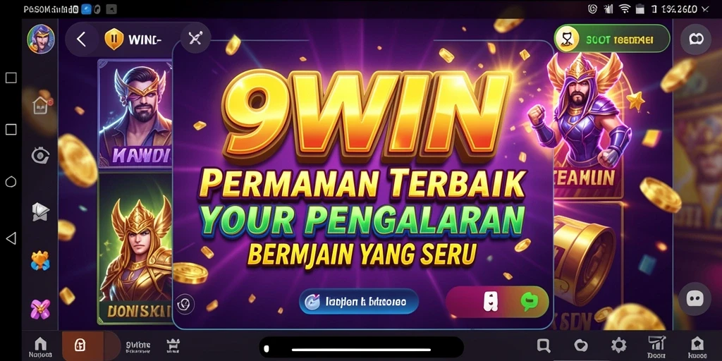Tampilan utama <strong>9WIN</strong> menampilkan gameplay Slot yang seru.