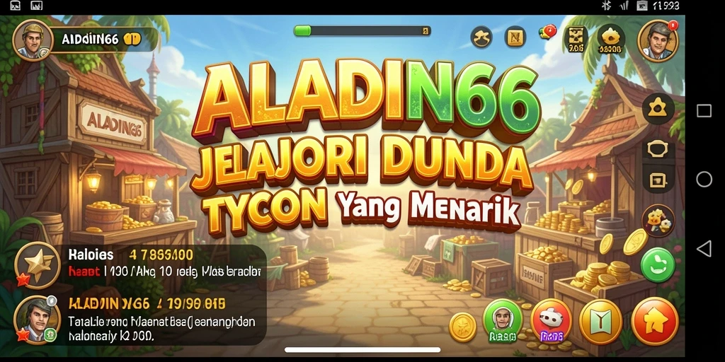 Tampilan gameplay seru dan menarik di ALADIN66.