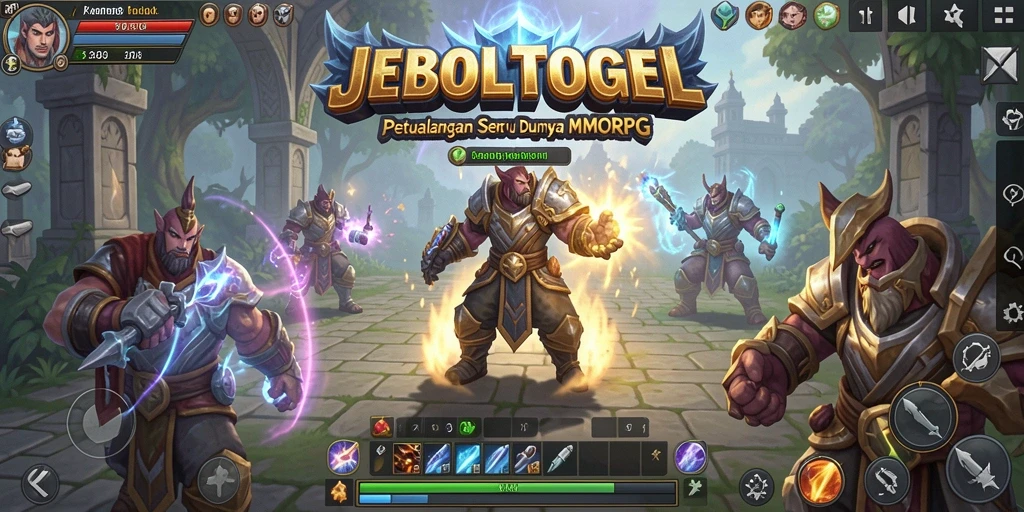 Tampilan gameplay JEBOLTOGEL yang mendebarkan di dunia MMORPG.