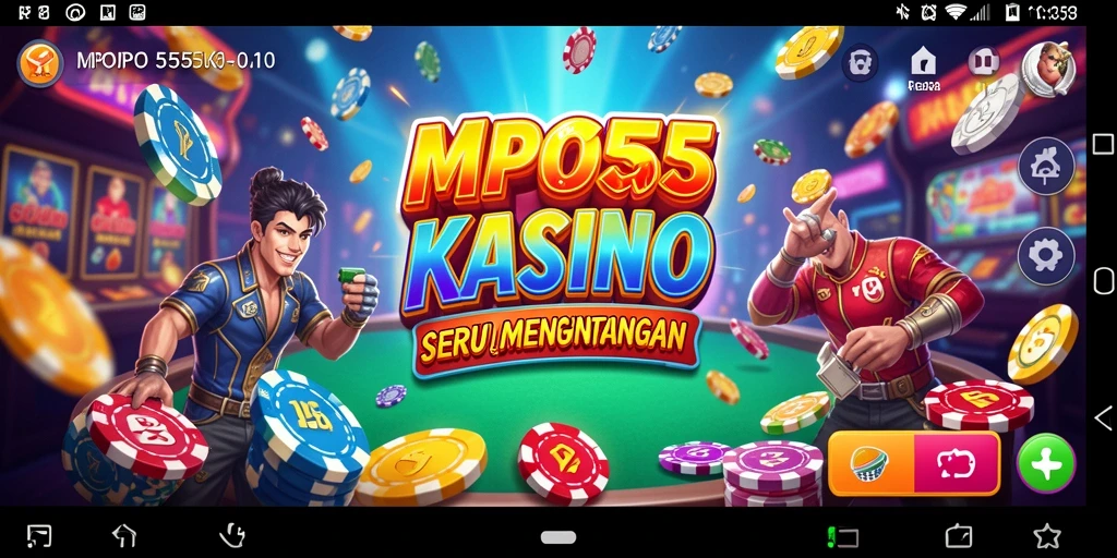 Tangkapan layar utama MPO555 menampilkan gameplay Kasino yang seru dan mengasyikkan.