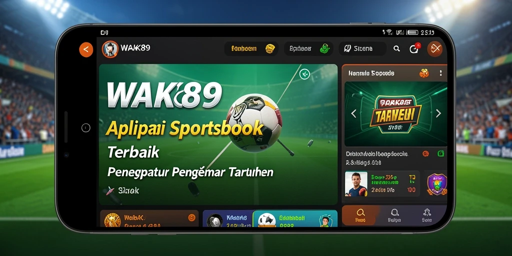 Screenshot utama WAK89 menampilkan antarmuka taruhan olahraga yang menarik.