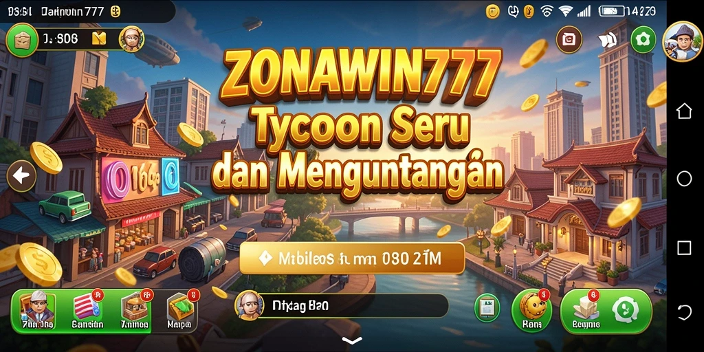 Tampilan gameplay ZONAWIN777 yang seru dan interaktif.